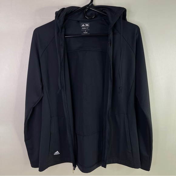 Adidas Golf Women’s Black Full Zip Athletic Jacket Size Medium - Picture 6 of 11